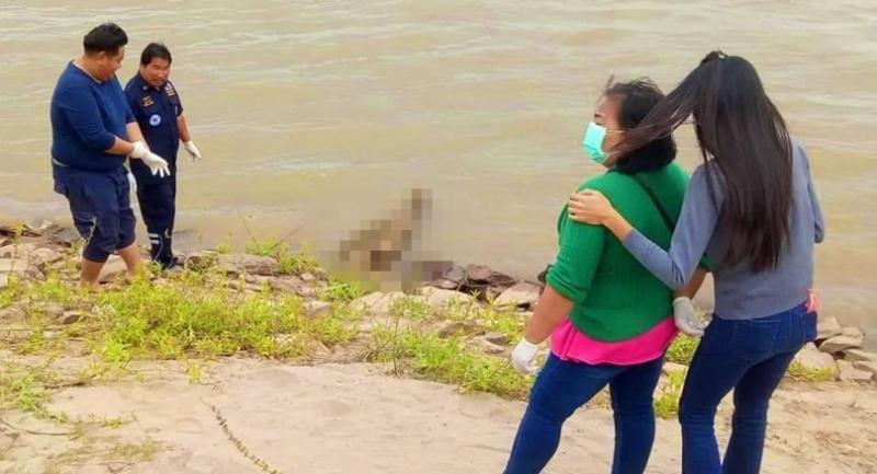 Village community holds merit-making rite for spirit of murder victim found floating in Mekong