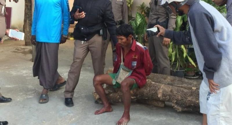 Tak horror as man walks into town with bloodied slain son in his arms