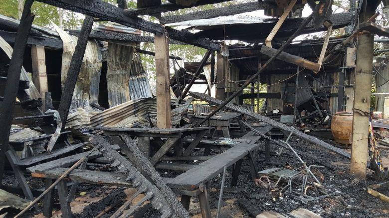 Ailing elderly man killed in Ang Thong house fire, three others injured