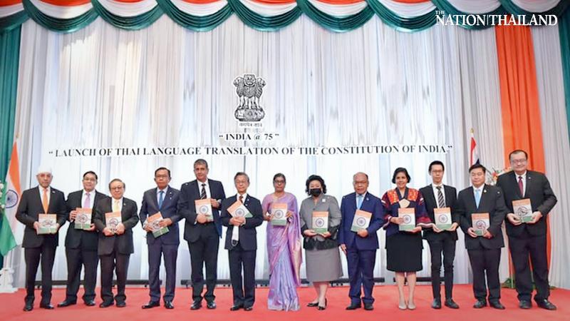 Thai-language translation of Indian Constitution launched in Bangkok