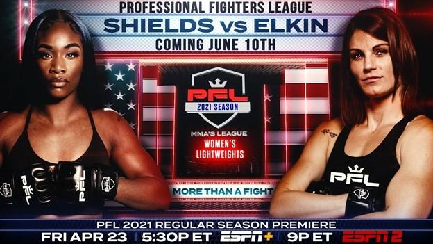 World’s Greatest Women’s Boxer Claressa Shields Set to Fight Brittney Elkin in Highly Anticipated Professional Fighters League MMA Debut June 10