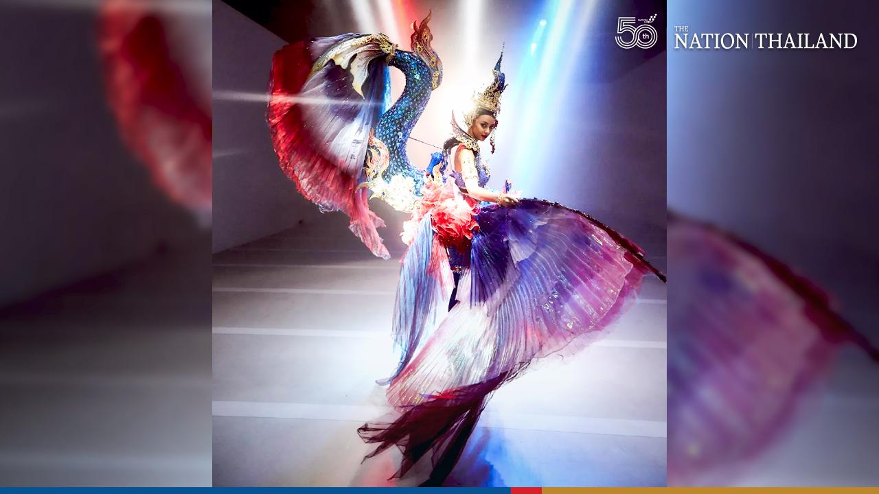 Designer captures gleaming beauty of Siamese Fighting Fish for Miss Universe pageant