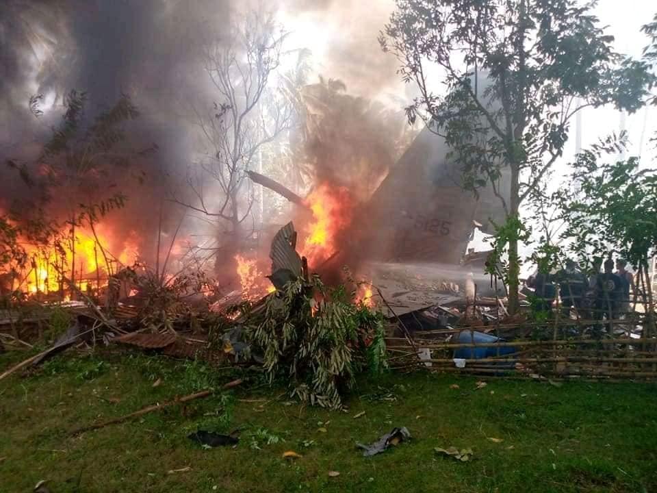 At least 17 killed in Jolo military plane crash