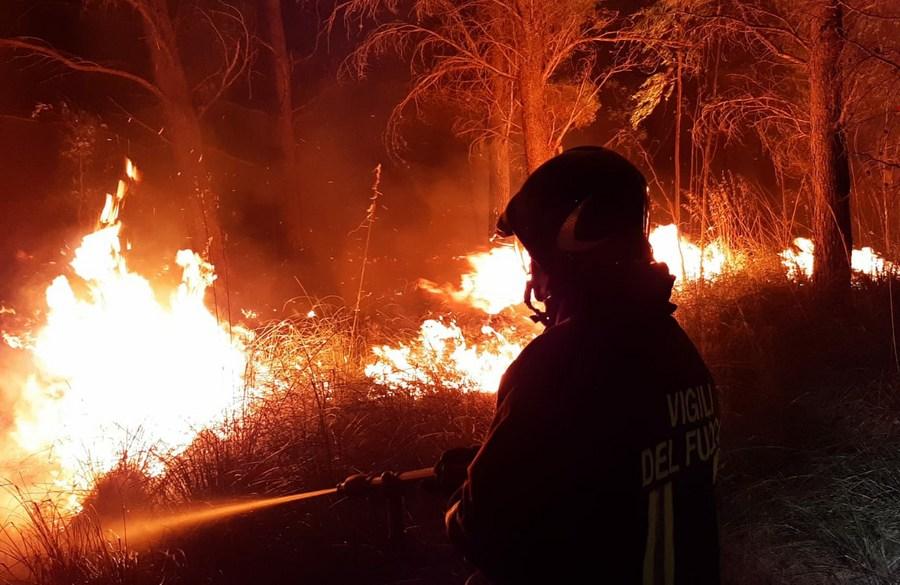 State of emergency declared in Italys wildfire-ravaged Sardinia.