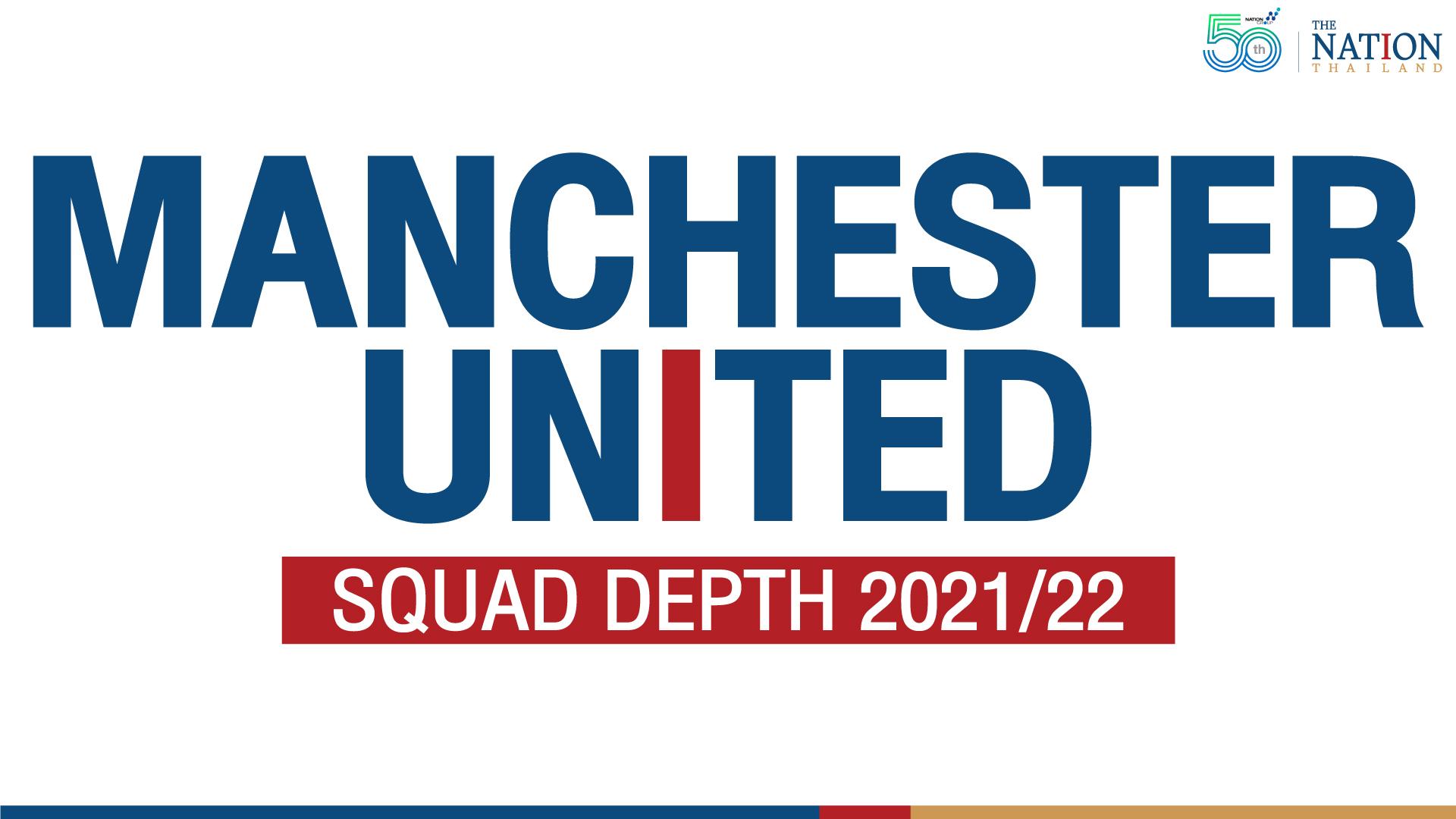 MANCHESTER UNITED Squad depth 2021-22