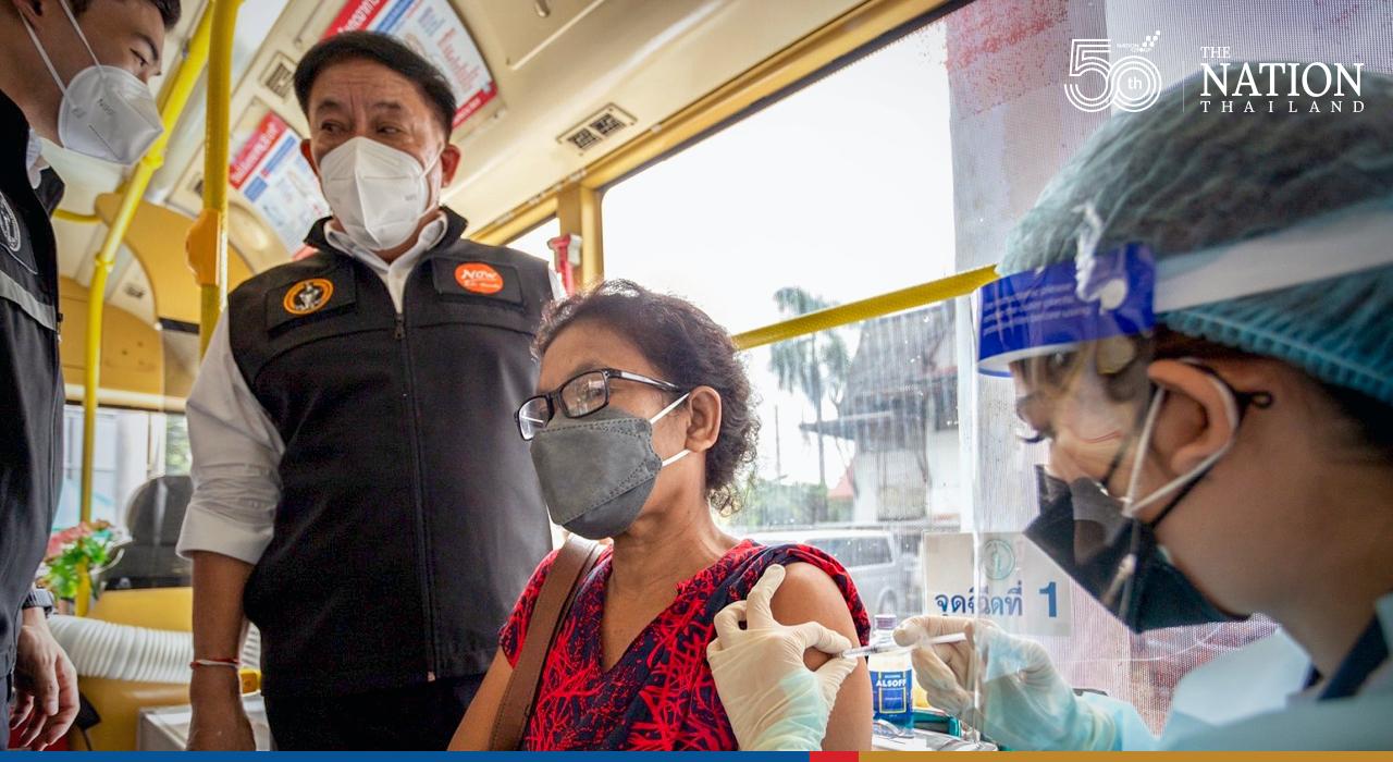 Vaccination buses roll out to protect at-risk Bangkokians