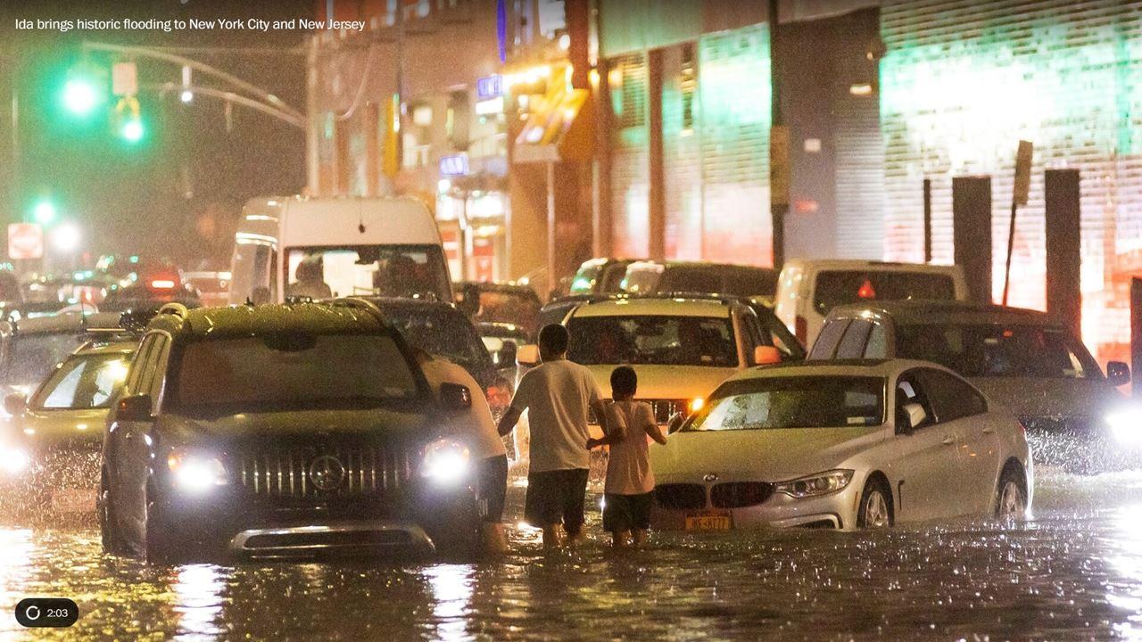 At least 17 dead as Hurricane Ida remnants spark floods in New York, New Jersey