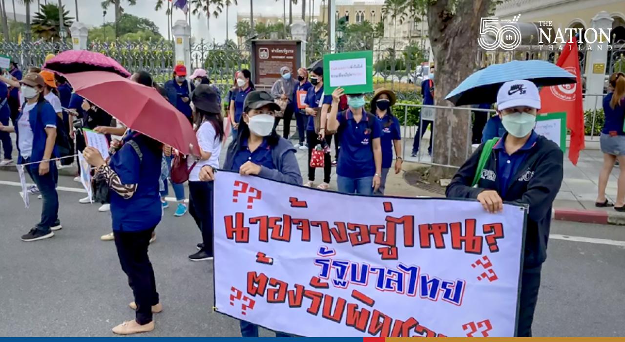 Laid-off Bangkok workers cry for help