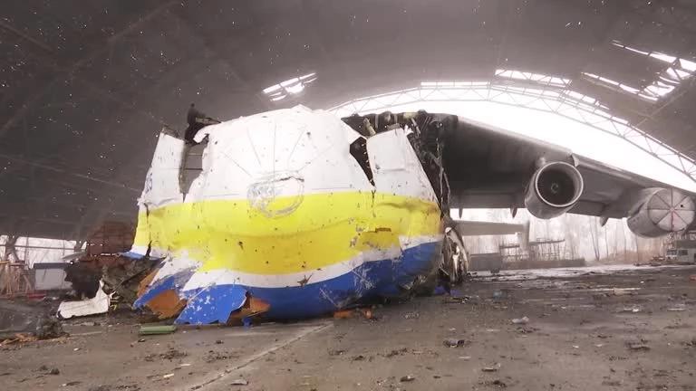 No hope of restoration for destroyed Mriya plane in Ukraine