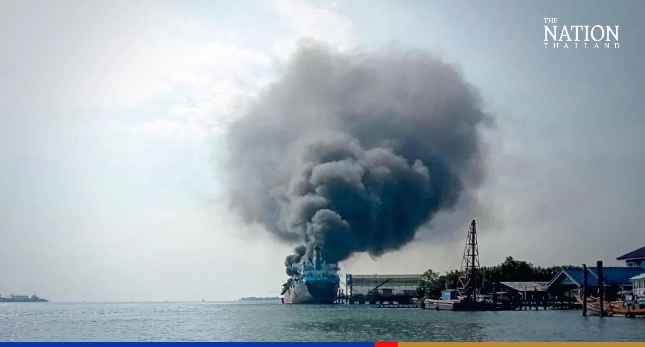 Injuries reported as oil tanker explodes southwest of Bangkok