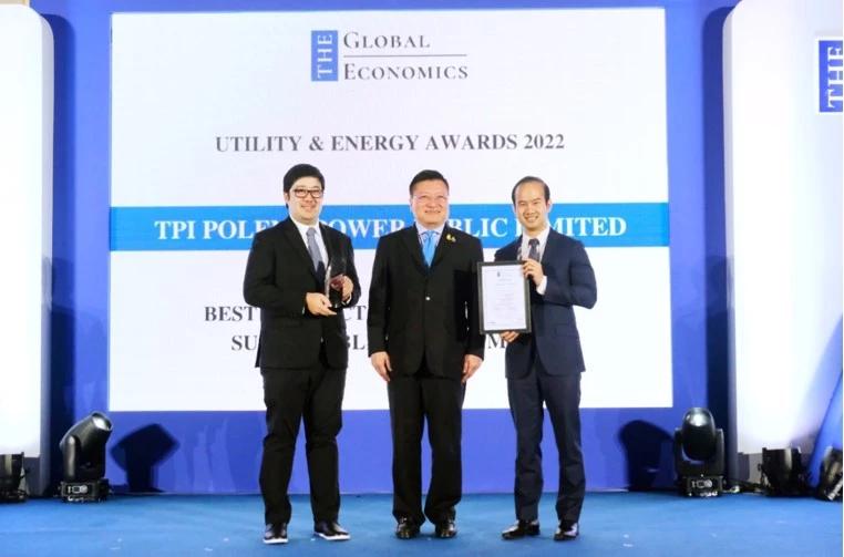 TPIPP won the Best Product Innovations for Sustainable Development award from The Global Economics Award 2022